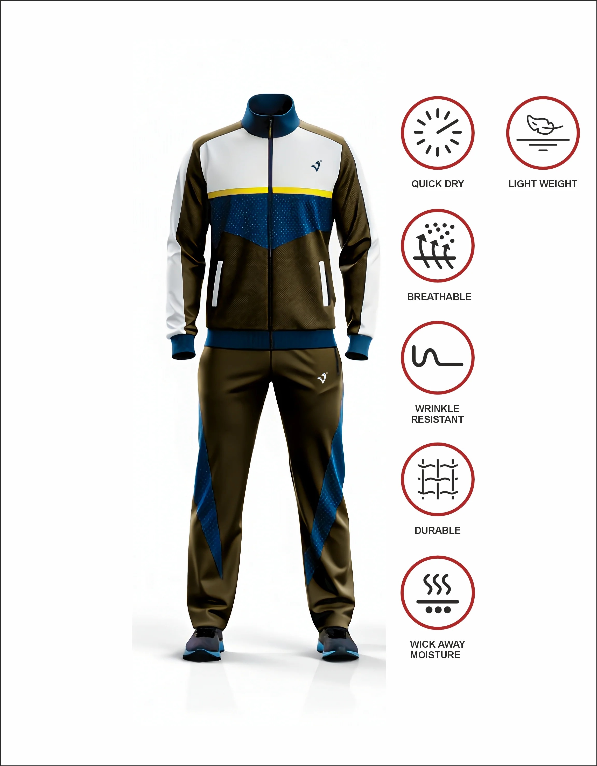 Premium Tracksuit 1004 view 2